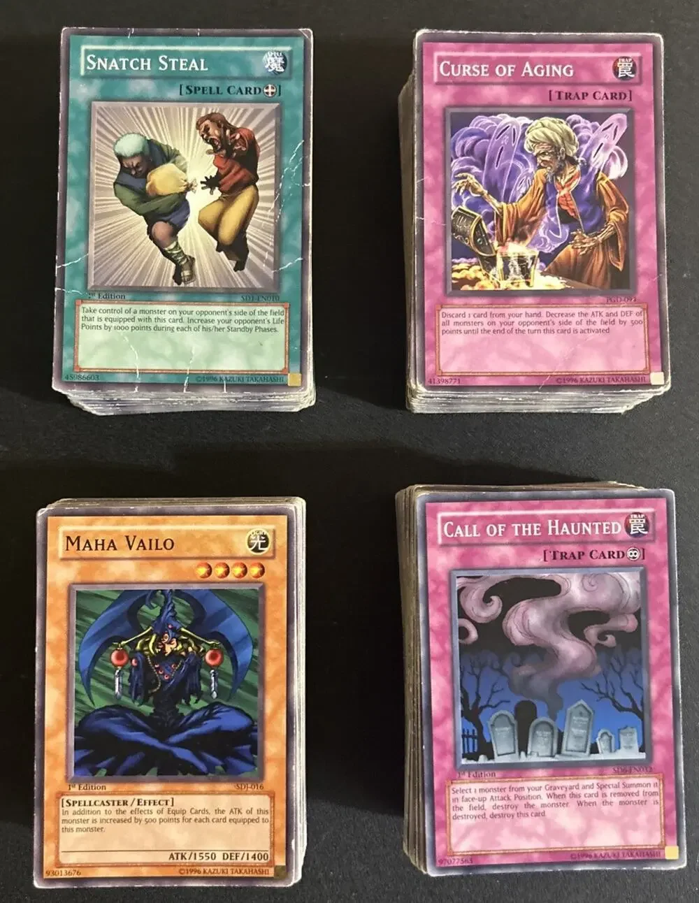 Yu-Gi-Oh TCG 400 Card Lot All Vintage HP Commons & Uncommons Lot - See Pics!